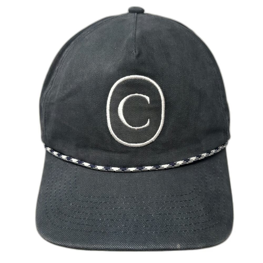 Sendero 5 Panel Gray One Size Cromwell Commercial Group C Logo Rope Hat Snapback